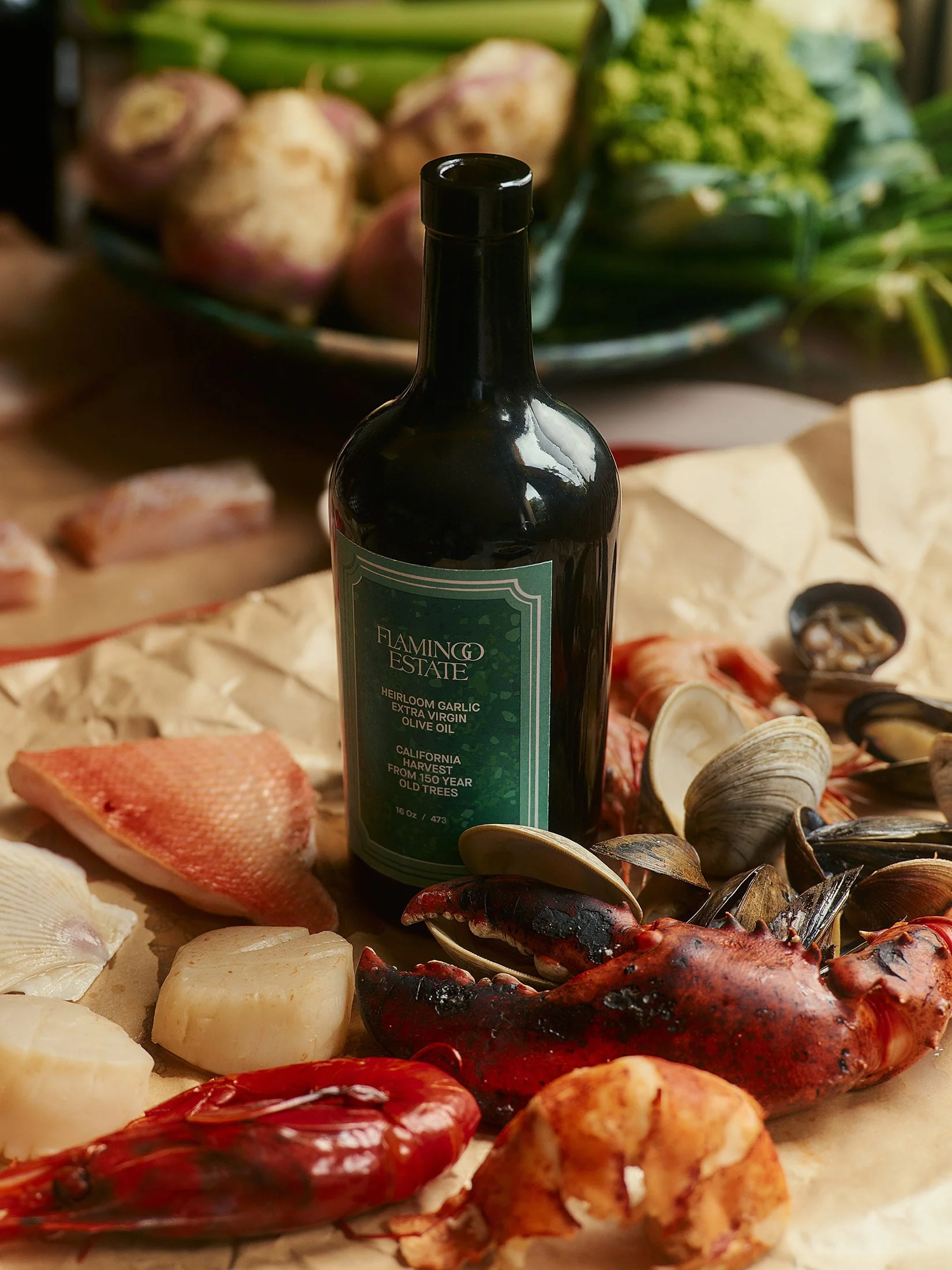 Heirloom Garlic Olive Oil - Image 4