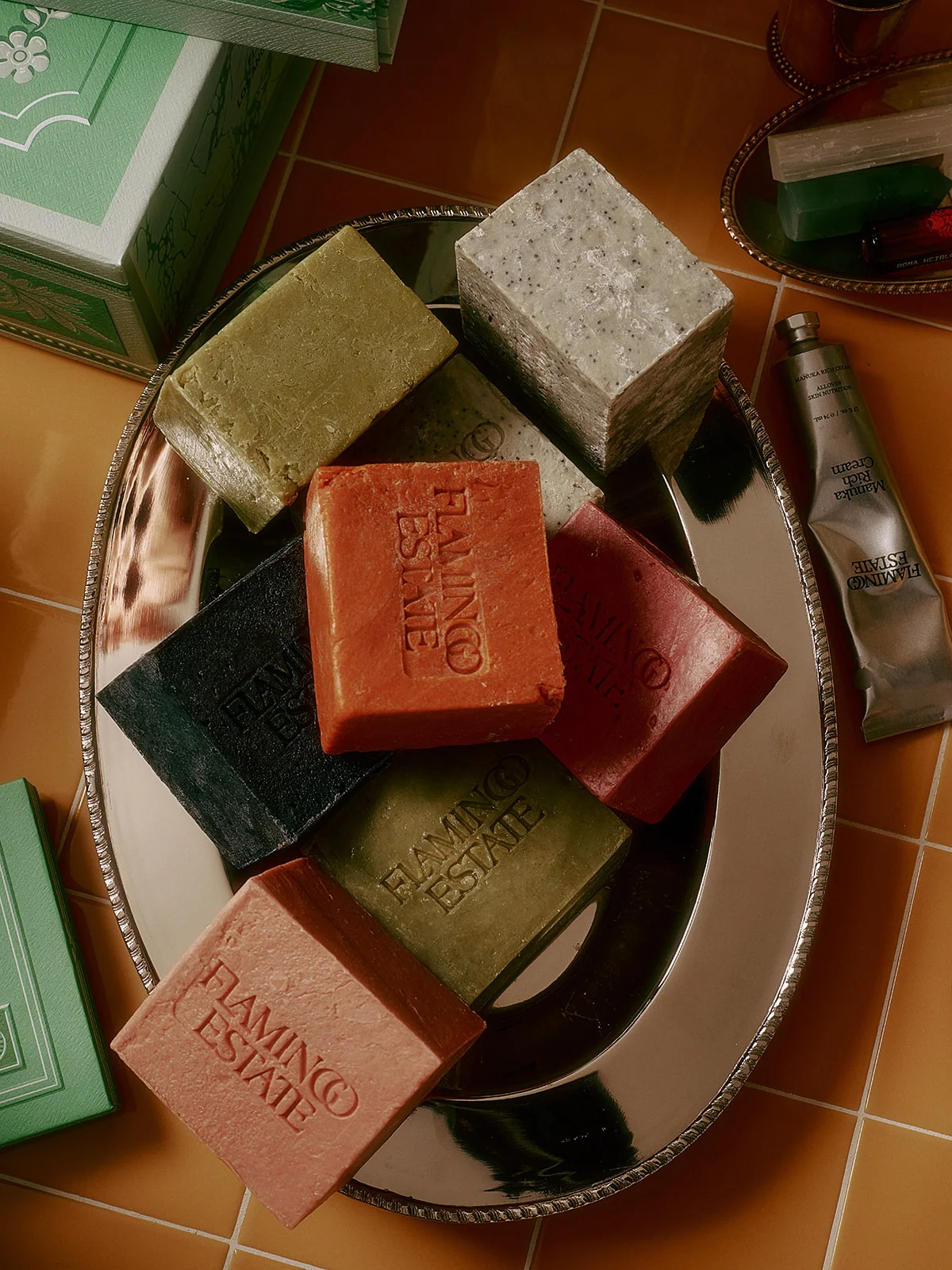 Rosemary Green Leaf Parsley Soap Brick - Image 8