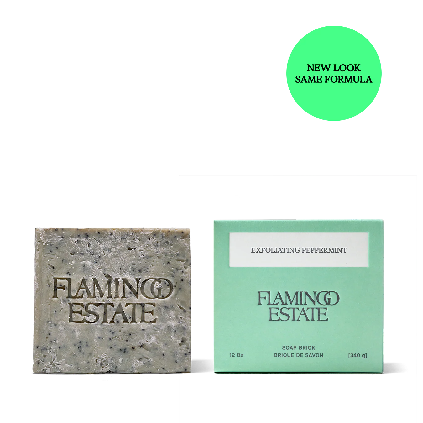 Exfoliating Peppermint Soap Brick - Image 5