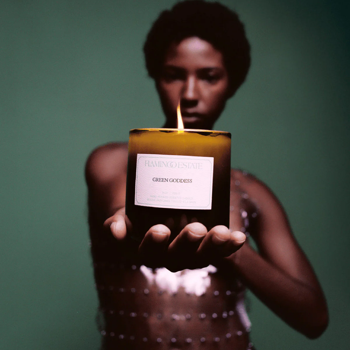 Green Goddess Candle - Image 3